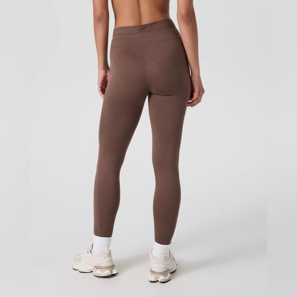 VUORI - Like New Halo Leggings in Chocolate Milk Heather - M - Picture 8 of 12